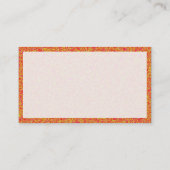 パネル02 – オレンジ色のマーリング 名刺 (裏面)