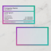 パネル02 – カラーブレンド 名刺 (正面/裏面)