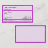 パネル02 – マゼンタスティプル 名刺 (正面/裏面)