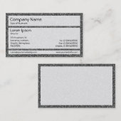 パネル02 – 花崗岩 名刺 (正面/裏面)