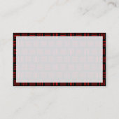 パネル02 – 赤と黒の線 名刺 (裏面)