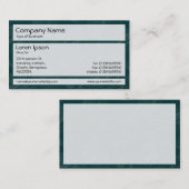 パネル02 - Green Earth 名刺 (正面/裏面)