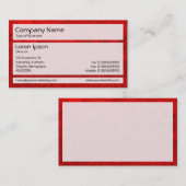 パネル02 - Red Earth 名刺 (正面/裏面)