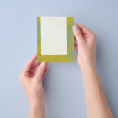 パネル032 – 黄および緑の鉱物 チラシ (手)