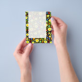 パネル053 - 春の花 チラシ (手)