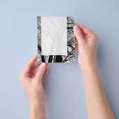 パネル054 – 高コントラストツリー チラシ (手)