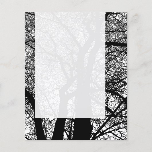 パネル054 – 高コントラストツリー チラシ (正面)