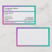 パネル – カラーブレンド 名刺 (正面/裏面)