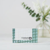 パネル – ガラス壁 名刺 (スタンド正面)