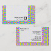 パネル – ジオメトカラフルリ 名刺 (正面/裏面)