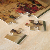 (パネル)バベルの塔の建物 ジグソーパズル (側面)