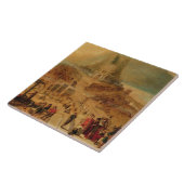 (パネル)バベルの塔の建物 タイル (側面)