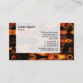 パネル – フラクタルの炎 名刺 (裏面)