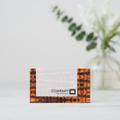 パネル – フラクタル炎パターン 名刺 (スタンド正面)