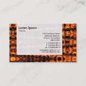 パネル – フラクタル炎パターン 名刺 (裏面)