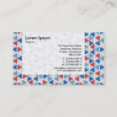 パネル - ヘキサゴン パターン 05 名刺 (裏面)