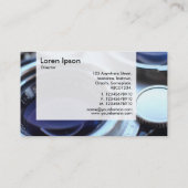 パネル – ヴィンテージTLRカメラ 名刺 (裏面)