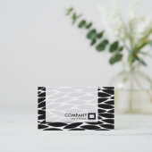 パネル – 抽象芸術葉 名刺 (スタンド正面)