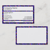 パネル – 抽象芸術080716(2) 名刺 (正面/裏面)