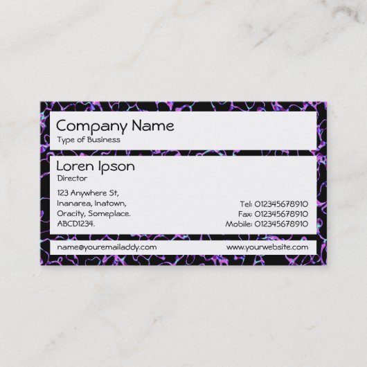 パネル – 抽象芸術080716(3) 名刺 (正面)