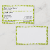 パネル – 抽象芸術080716(8) 名刺 (正面/裏面)