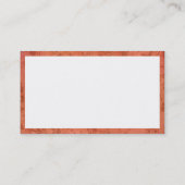 パネル – 植物のインプリント 名刺 (裏面)