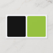 パネル-白黒緑 名刺 (裏面)