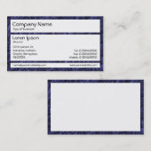 パネル – 石炭顔 名刺 (正面/裏面)