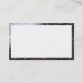 パネル – 窓の雨 名刺 (裏面)