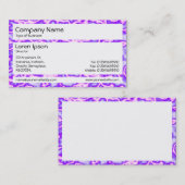 パネル – 紫プラズマ 名刺 (正面/裏面)