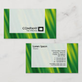パネル-緑の雨 名刺 (正面/裏面)