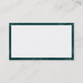 パネル – 緑ブラシ付き 名刺 (裏面)