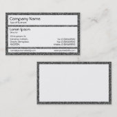 パネル – 花崗岩 名刺 (正面/裏面)