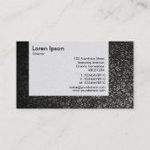 パネル – 金属フレーク 名刺 (裏面)