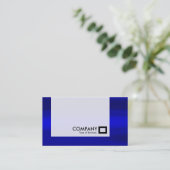 パネル – 銀河系ブルー 名刺 (スタンド正面)