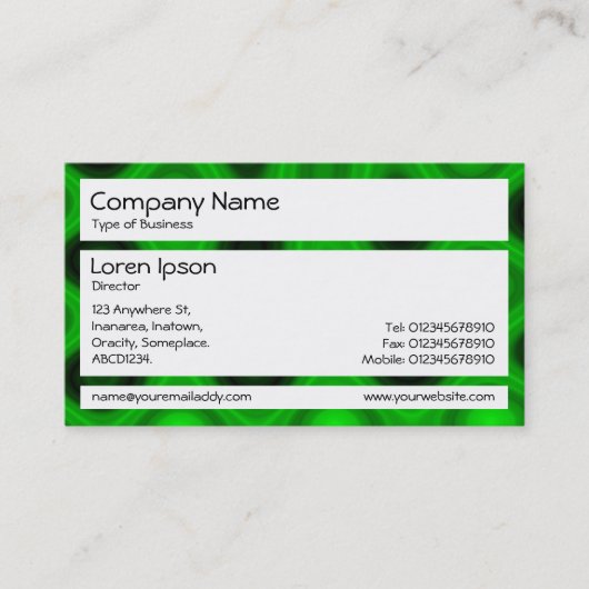 パネル – 電カッコいい気 名刺 (正面)