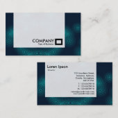 パネル – 電気雨 名刺 (正面/裏面)