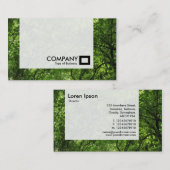 パネル – Woodland Canopy 名刺 (正面/裏面)