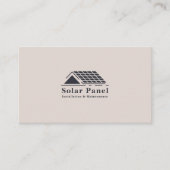 パネ太陽のルの設置と保守 名刺 (正面)