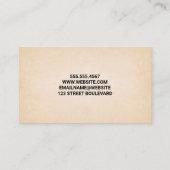 パネ太陽のルアイコン 名刺 (裏面)