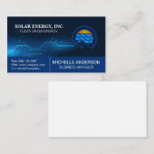 パネ太陽のルロゴ | 技術背景 名刺 (正面/裏面)