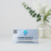 パネ太陽のル技術 | QRスキャン | ライトバルブ 名刺 (スタンド正面)