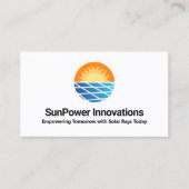 パネ太陽のル・エネルギー・インストーラ 名刺 (正面)