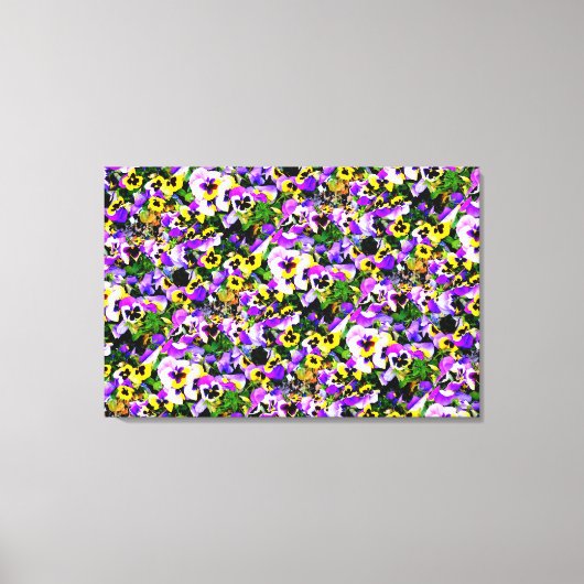 パネ数々のシーを包んだキャンバス キャンバスプリント (正面)