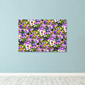 パネ数々のシーを包んだキャンバス キャンバスプリント (インサイチュ (ウッドフロア))