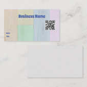 パネ絵を描ル 名刺 (正面/裏面)