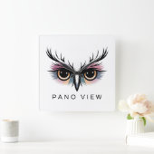 パノビュー スクエア壁時計 (ホーム)