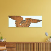 パノプライ – ギリシャの女神ナイキのクローズアップ キャンバスプリント (インサイチュ (リビング))