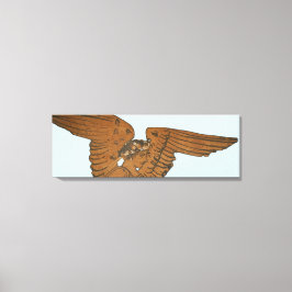 パノプライ – ギリシャの女神ナイキのクローズアップ キャンバスプリント