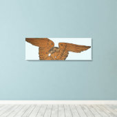 パノプライ – ギリシャの女神ナイキのクローズアップ キャンバスプリント (インサイチュ (ウッドフロア))